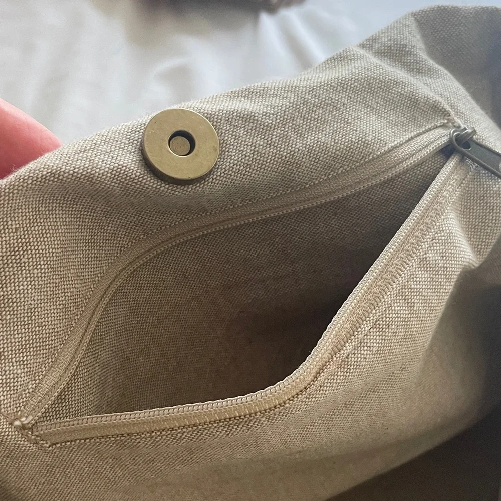 Kantha vintage hand stitched Colorful Patchwork Tote Bag - Picture 5 of 8